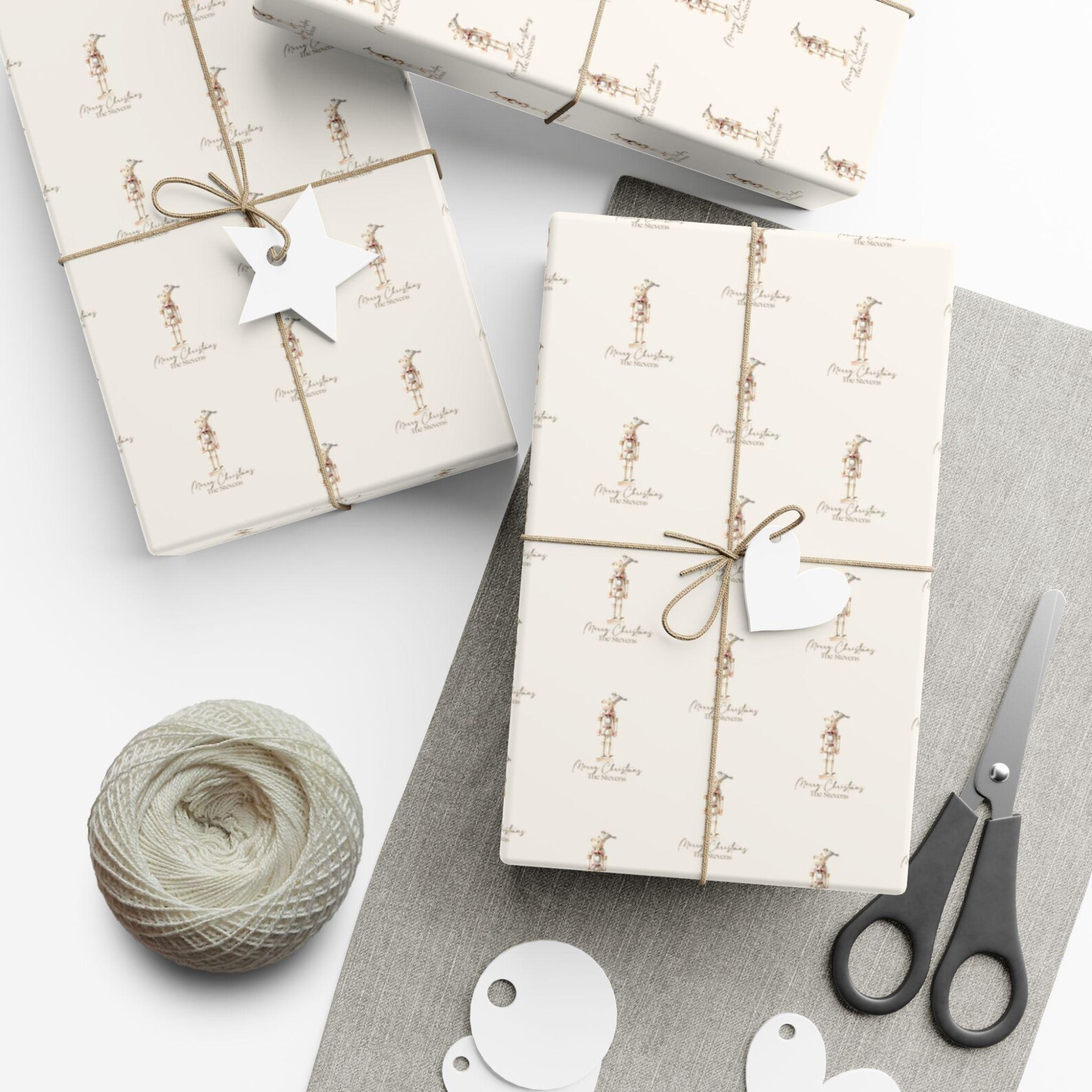 Personalized Christmas Gift Wrapping